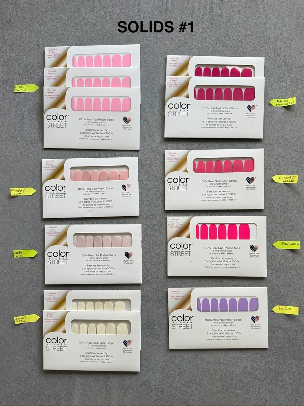 ColorStreet Nail Strip Sets NWT! Pick Your Sets. Bundle & Save!